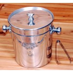 3265 - Ice Bucket Longhorn w/ Tong